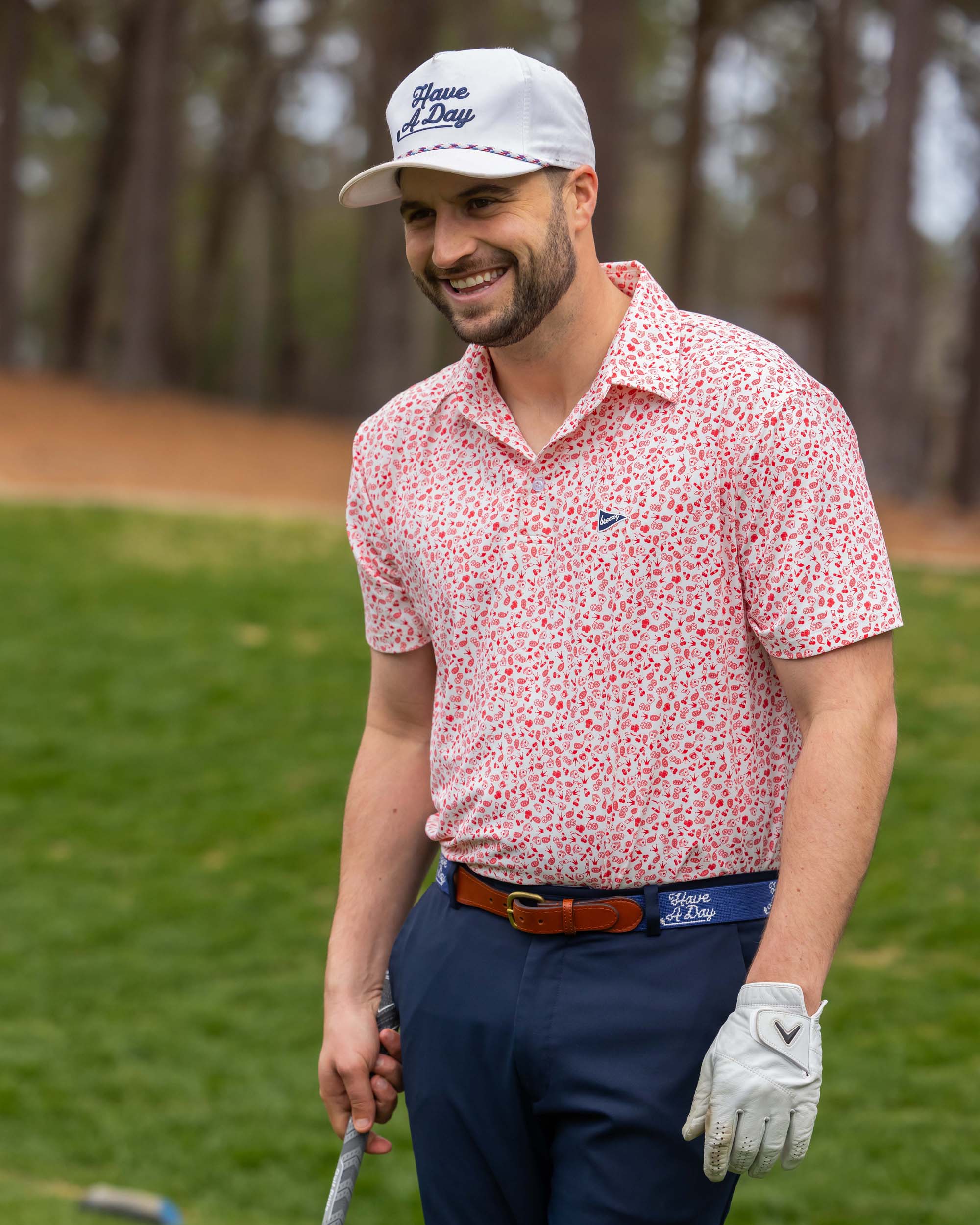 The Vegas Baby! Polo | Breezy Golf | Performance Golf Apparel
