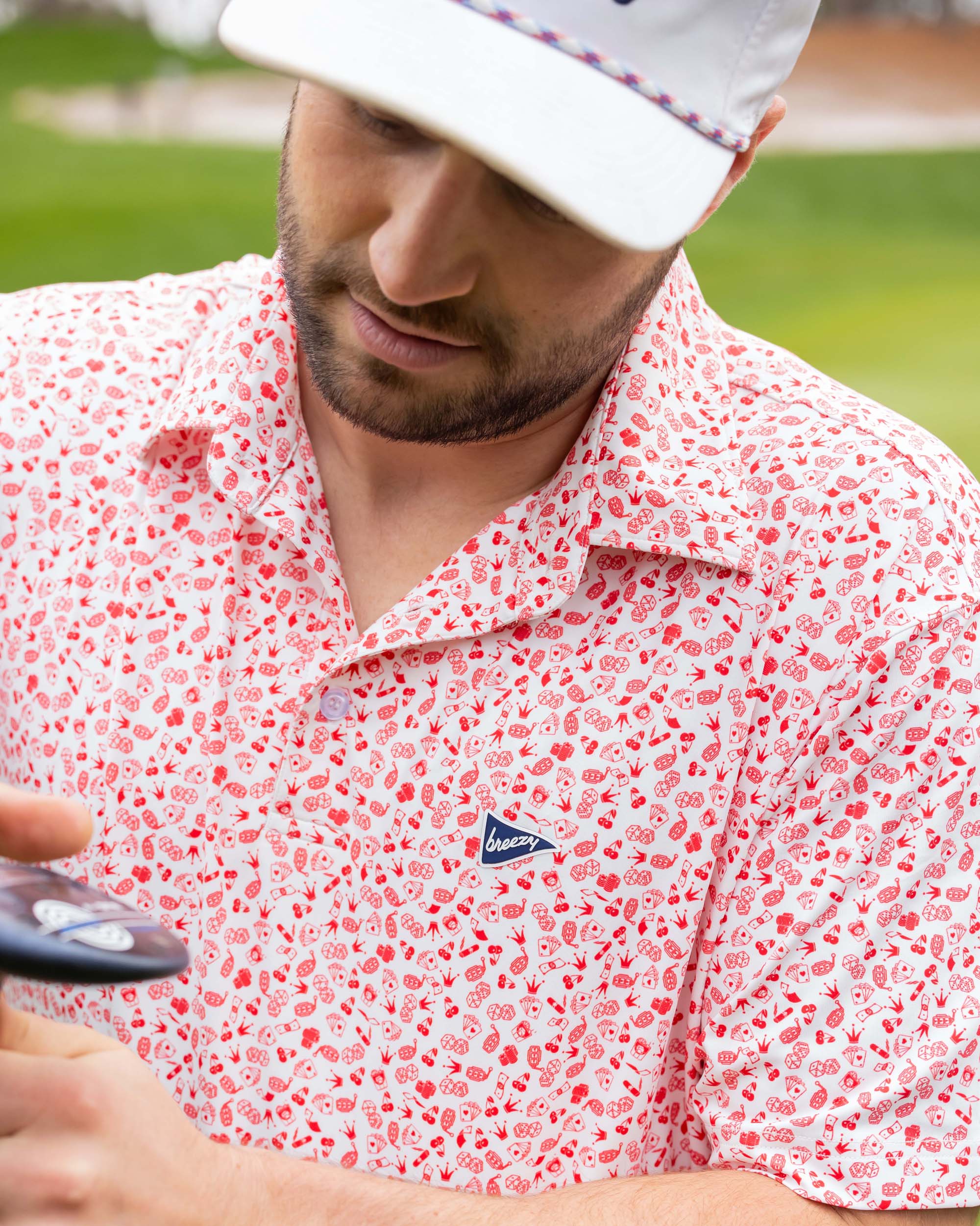 The Vegas Baby! Polo | Breezy Golf | Performance Golf Apparel