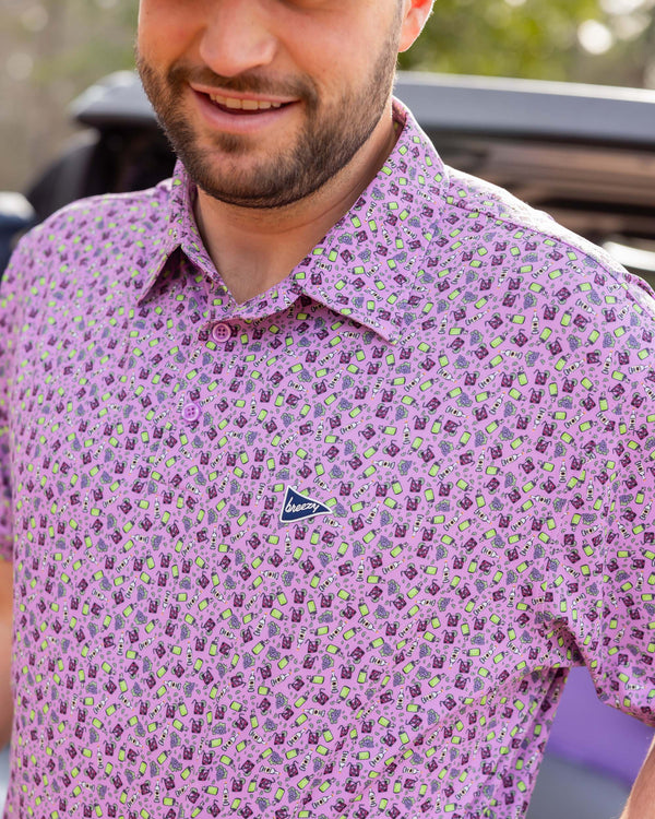 The Double Transfusion 2.0 Polo Shirt for Men | Breezy Golf