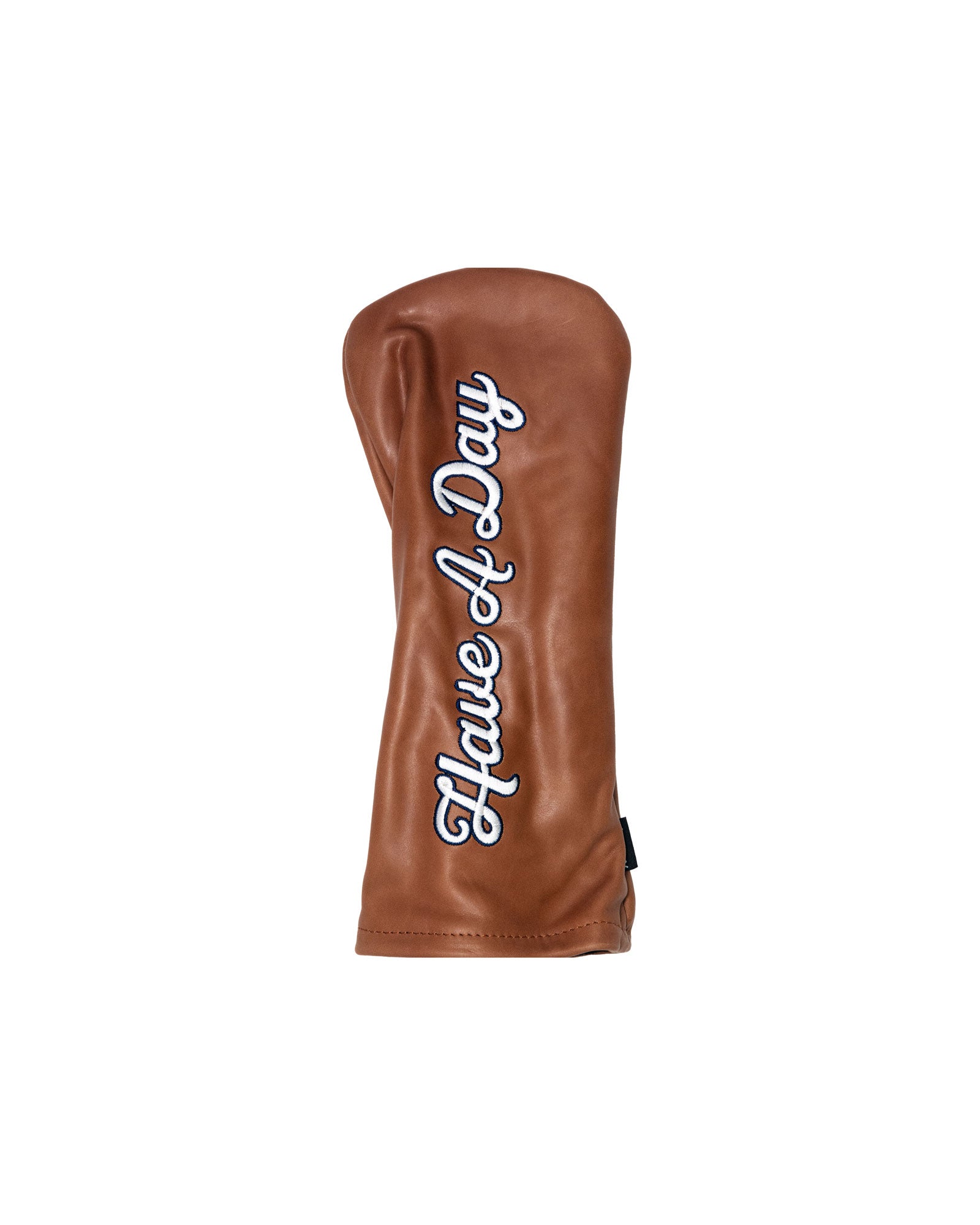 Have A Day Premium Leather Driver Headcover | Breezy Golf | Performance Golf Apparel