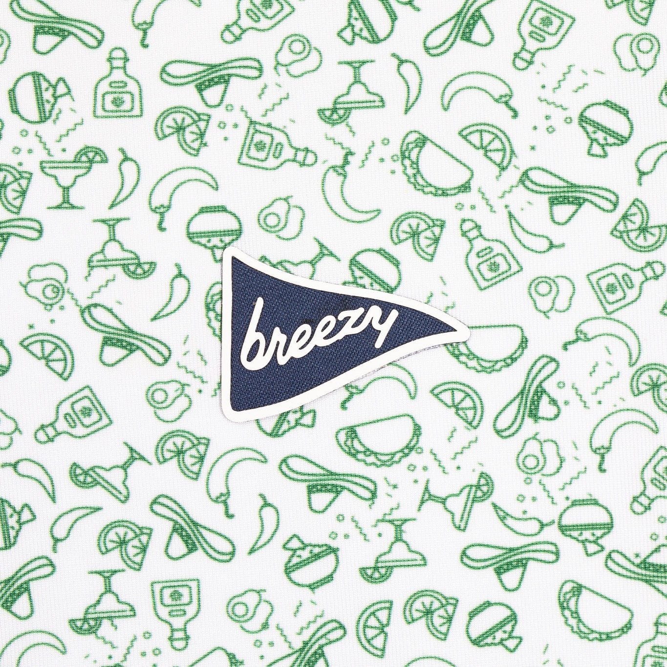 The Mexican Food Polo | Breezy Golf | Performance Golf Apparel