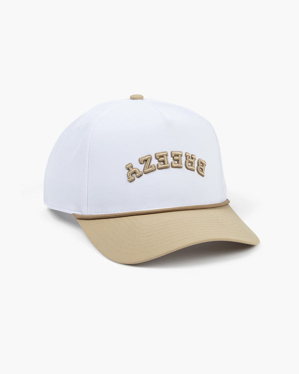 Flipped Breezy Rope Hat Sand | Breezy Golf
