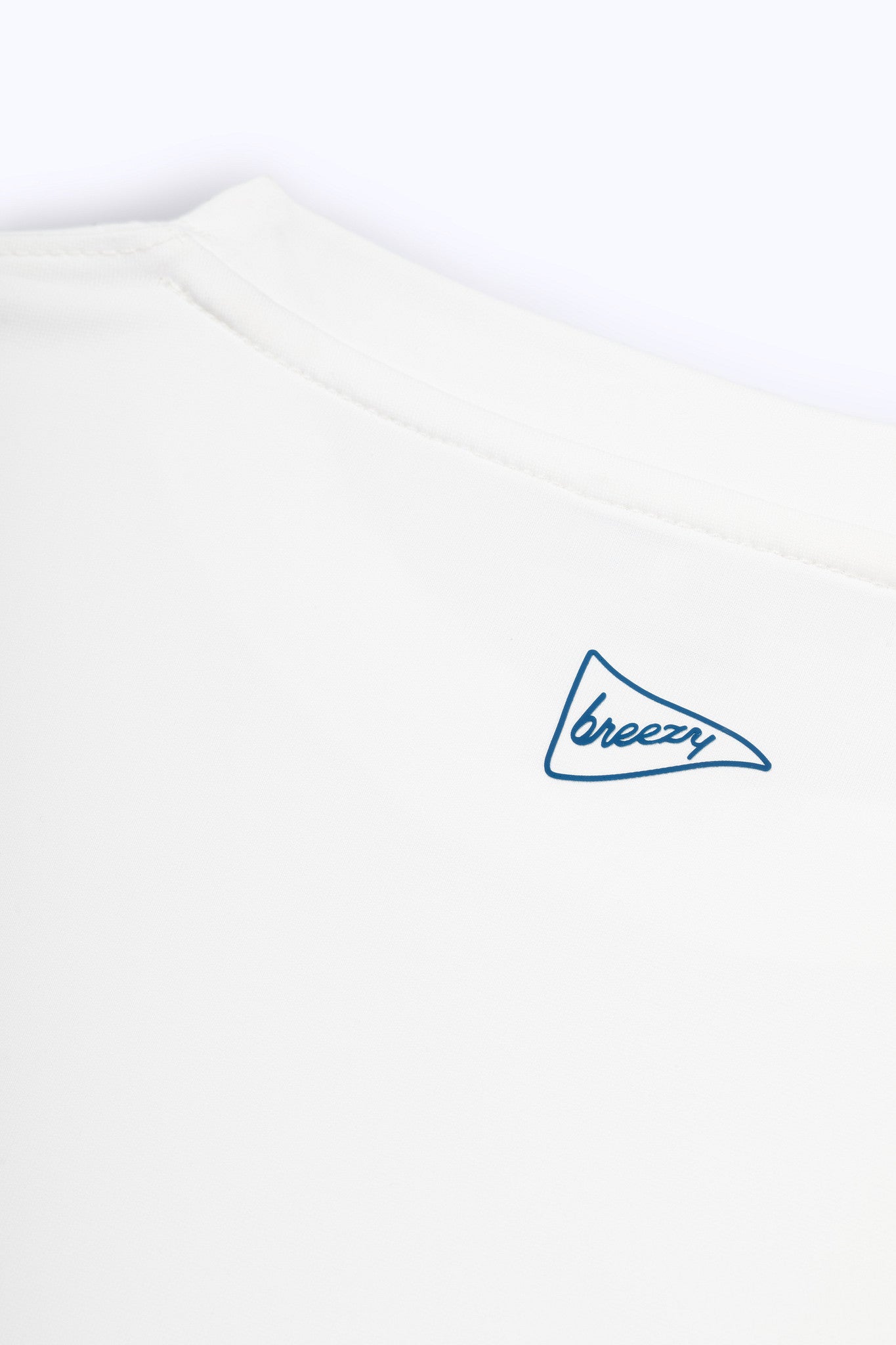 Range Long Sleeve White | Breezy Golf | Performance Golf Apparel