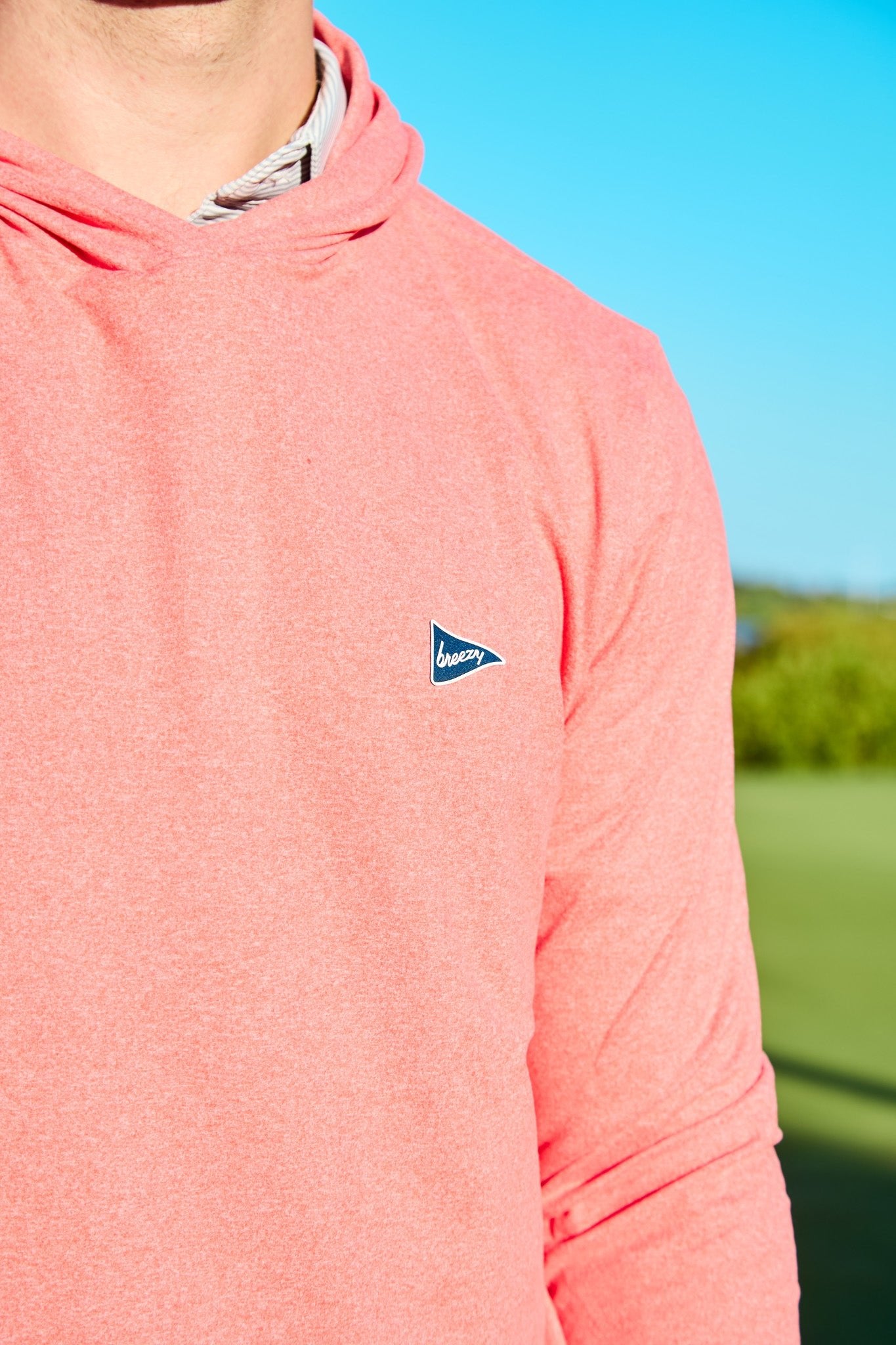 The Gimme Hoodie Punch | Breezy Golf | Performance Golf Apparel