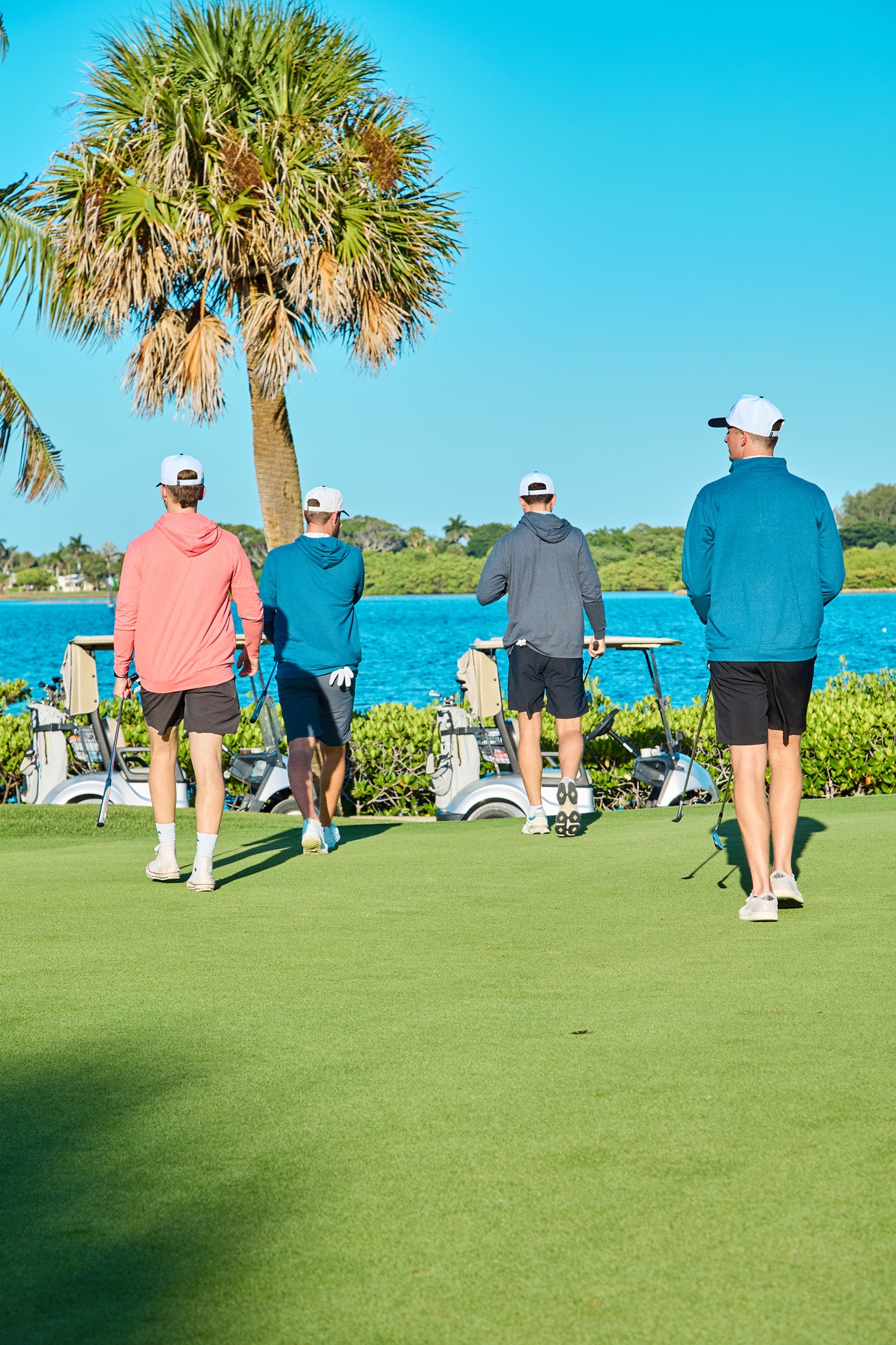 The Gimme Hoodie Punch | Breezy Golf | Performance Golf Apparel