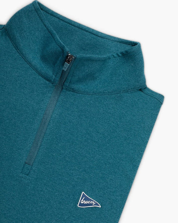 The Gimme Quarter-Zip Verdant Green Golf Outerwear | Breezy Golf