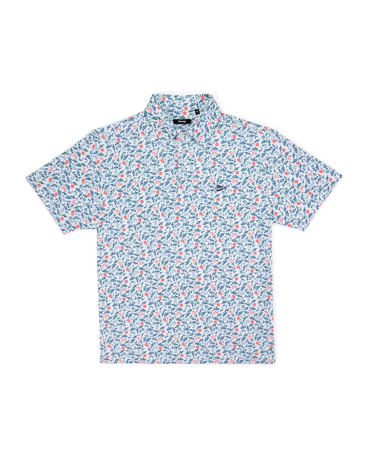 The Fore-th Polo | Breezy Golf | Performance Golf Apparel