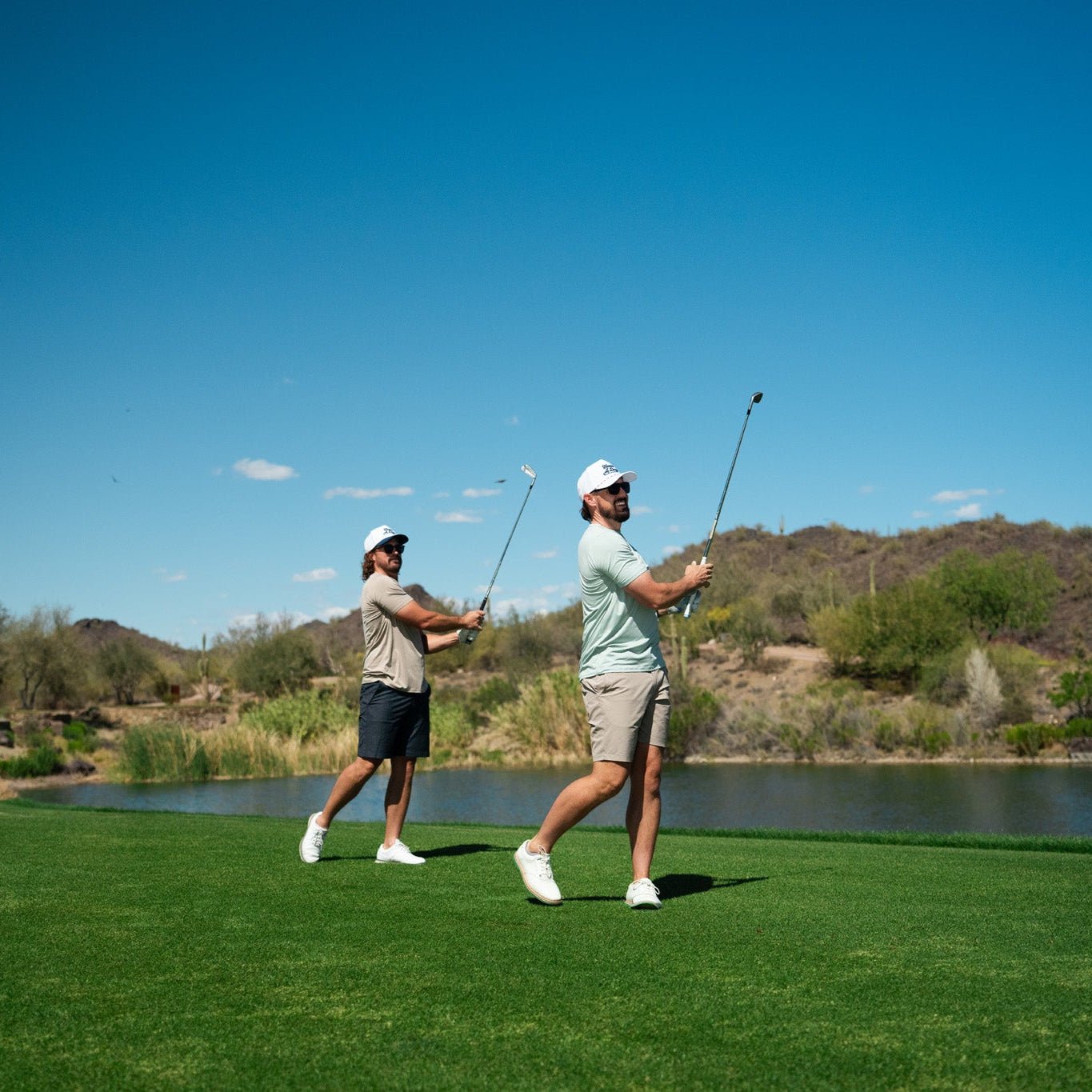 Everyday Tee Sage | Breezy Golf | Performance Golf Apparel