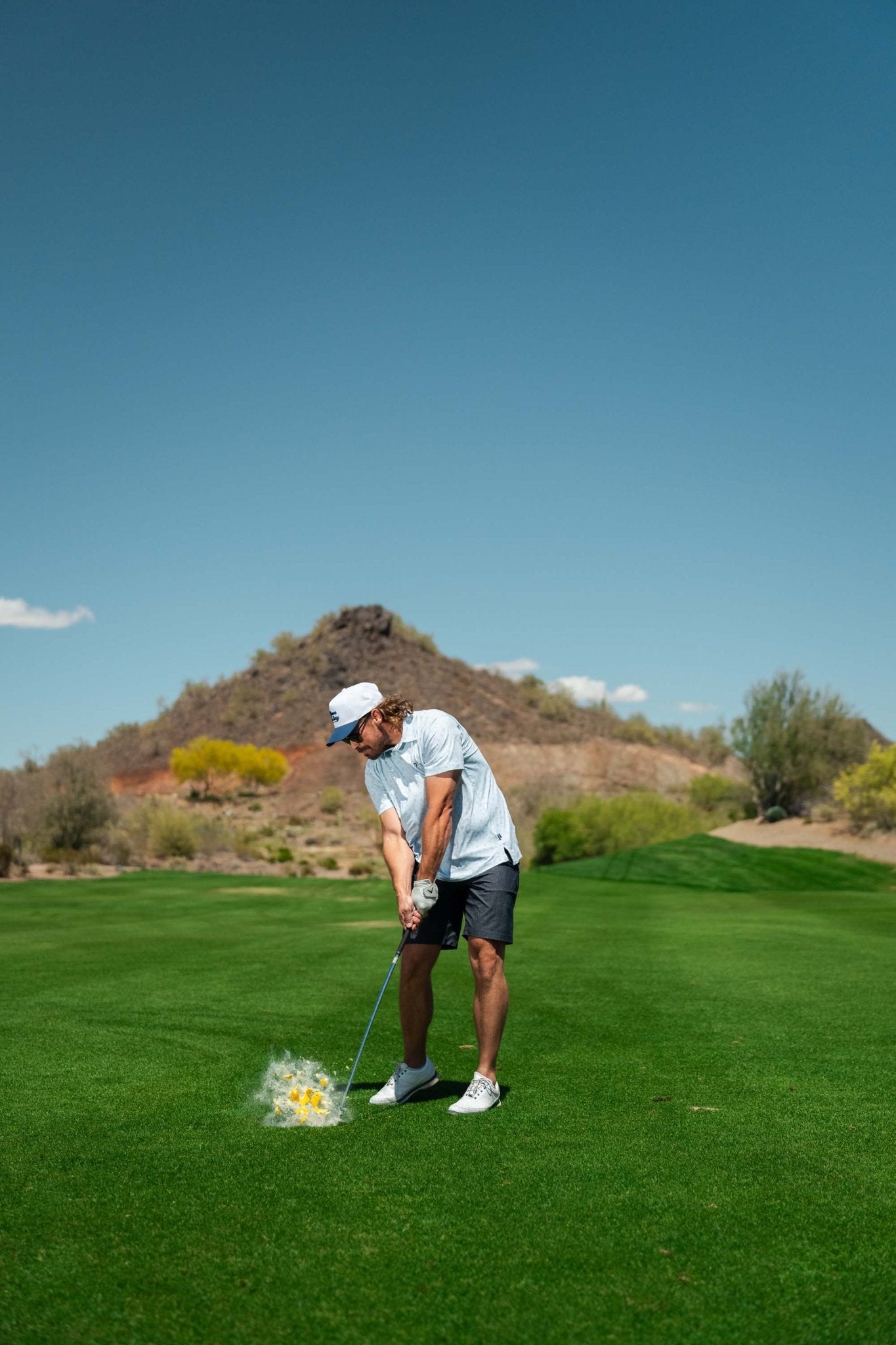 The Sips & Spritz Polo | Breezy Golf | Performance Golf Apparel