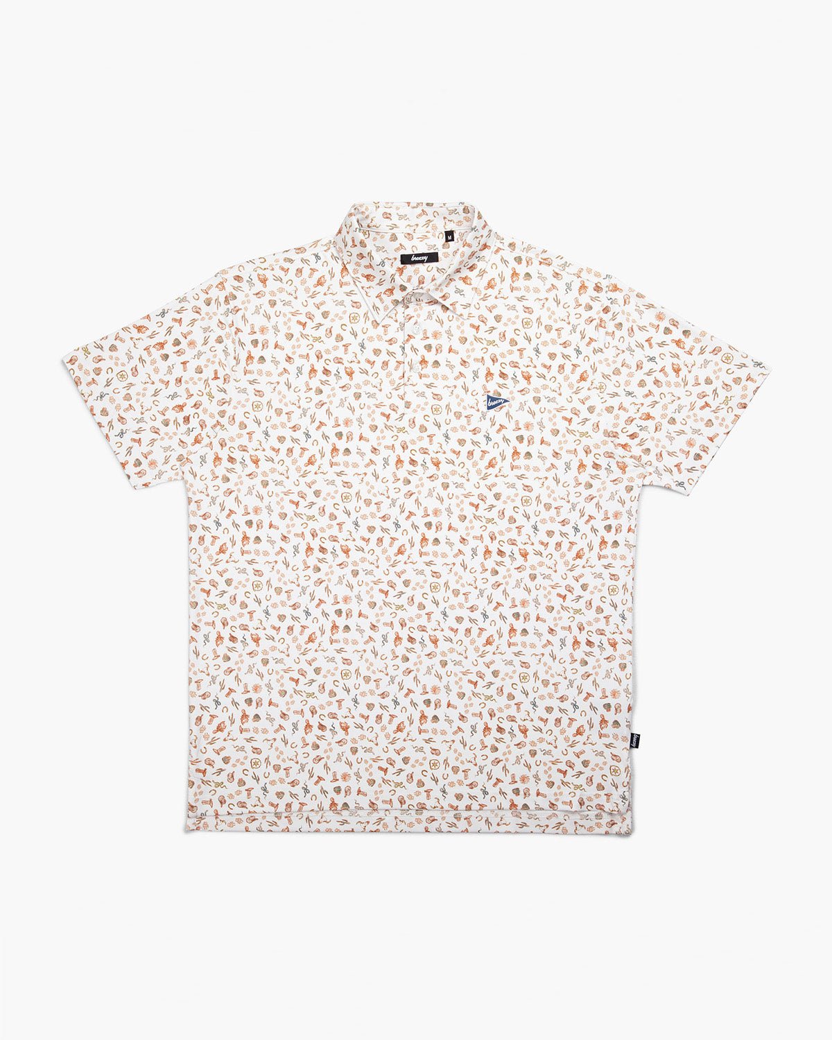 The Country Western Polo | Breezy Golf | Performance Golf Apparel