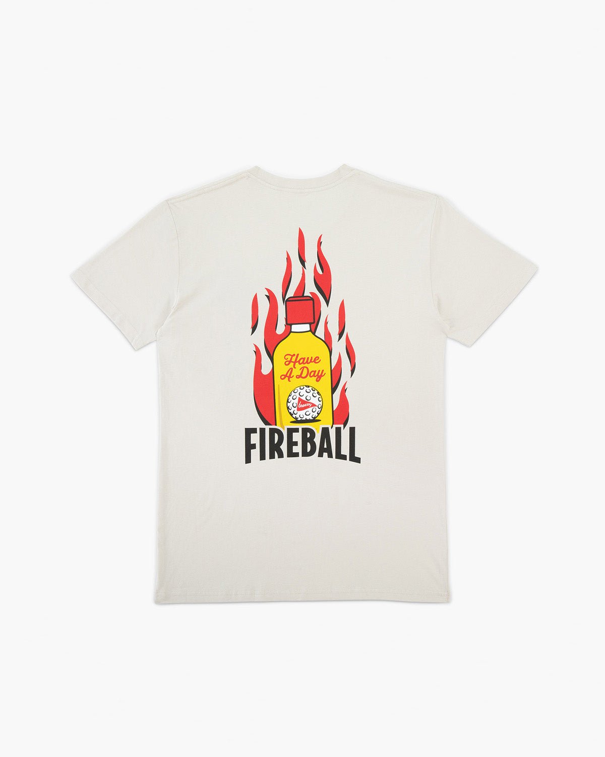 Fireball x Breezy Fireball Fairways Flame Tee | Breezy Golf | Performance Golf Apparel