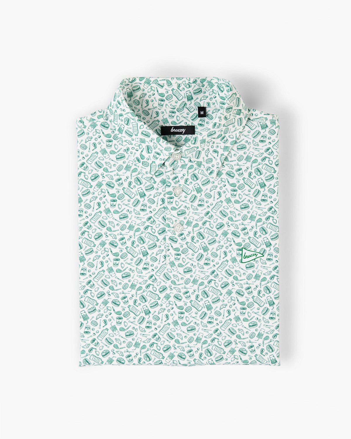 7-Eleven x Breezy The Breakfast Bites Polo | Breezy Golf | Performance Golf Apparel