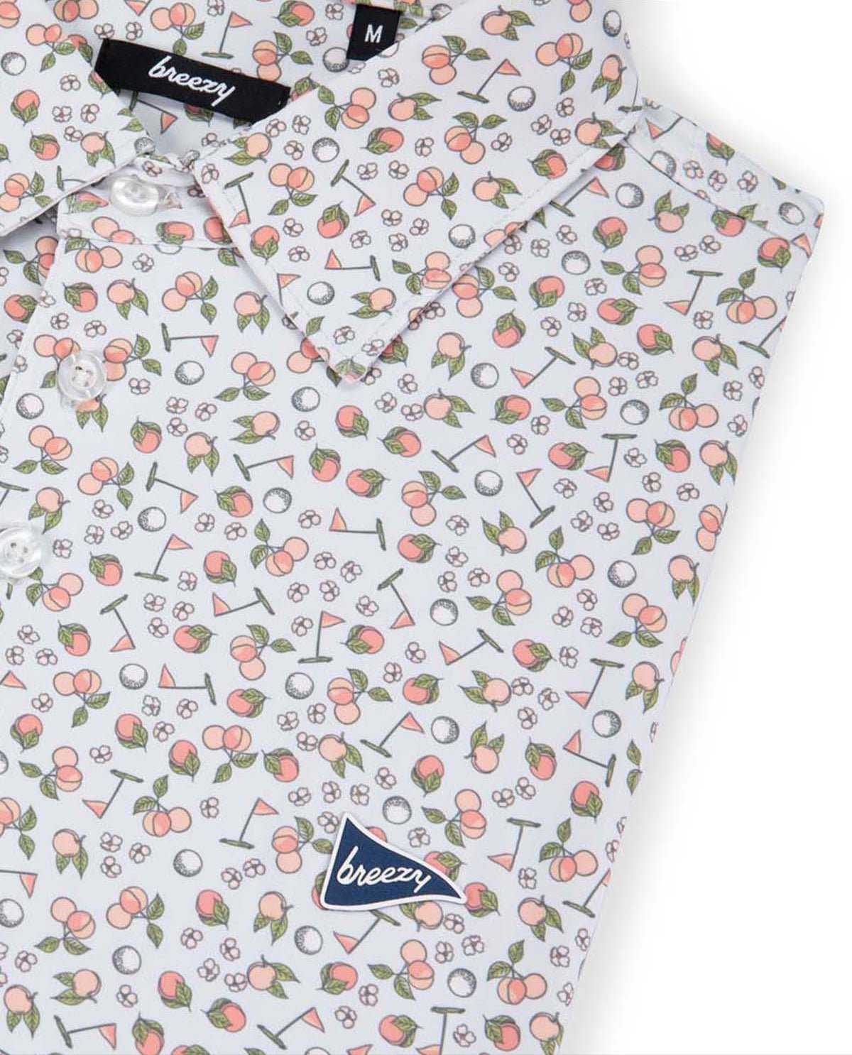 Georgia Peach Polo | Breezy Golf | Performance Golf Apparel