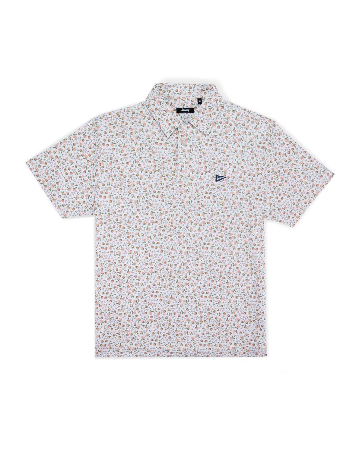 Georgia Peach Polo | Breezy Golf | Performance Golf Apparel