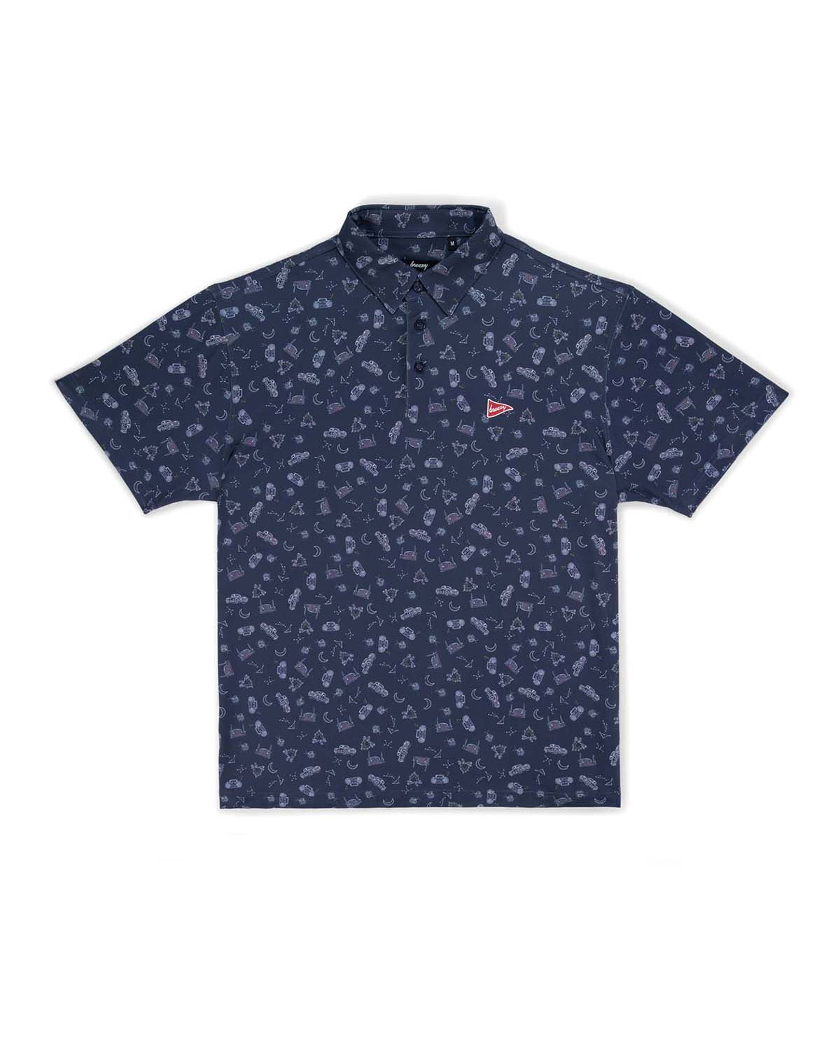 The Kick Back Polo | Breezy Golf | Performance Golf Apparel