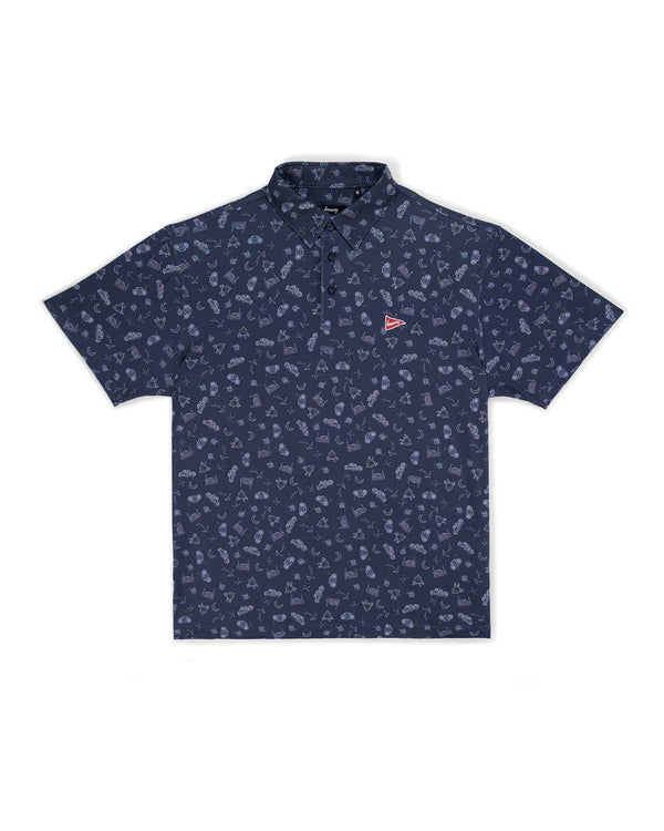 The Kick Back Polo Shirt for Men | Breezy Golf