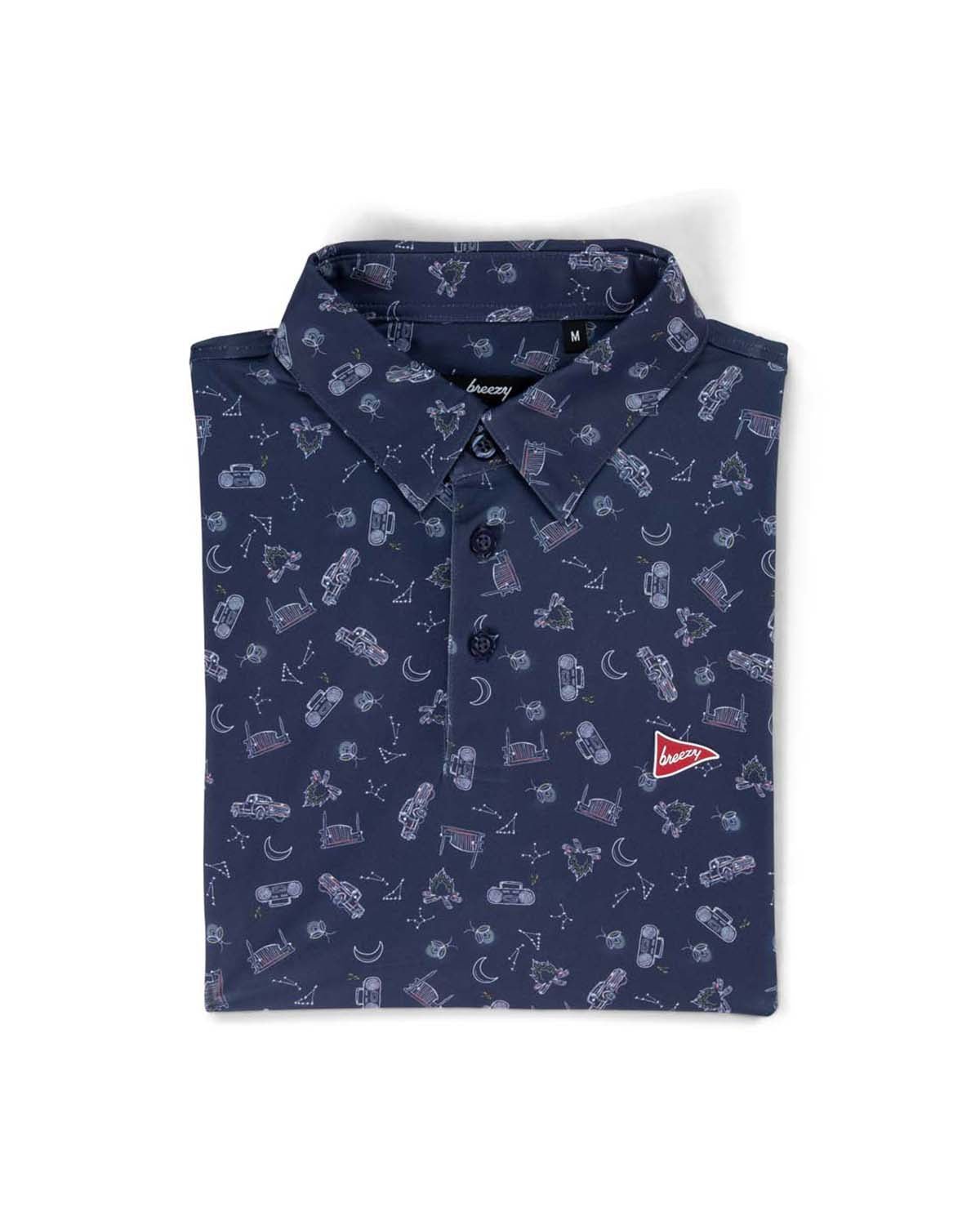 The Kick Back Polo | Breezy Golf | Performance Golf Apparel