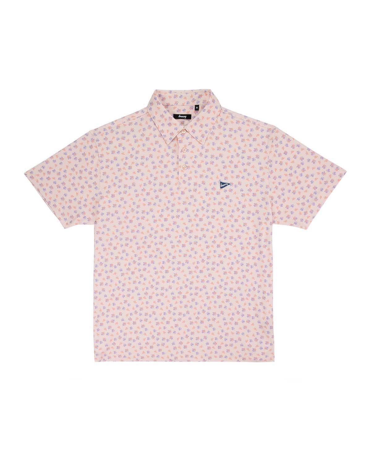 The Orange Berries Polo | Breezy Golf | Performance Golf Apparel