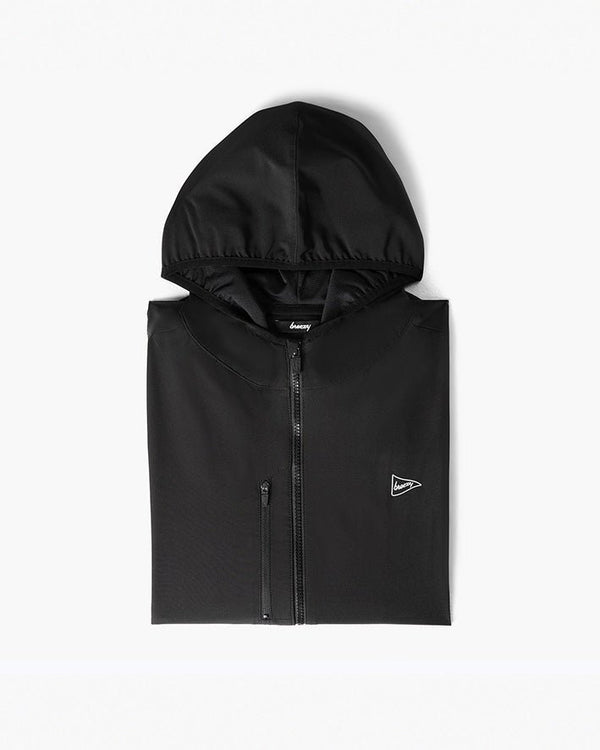 The Breezy Rain Jacket Black | Gear & Accessories | Breezy Golf