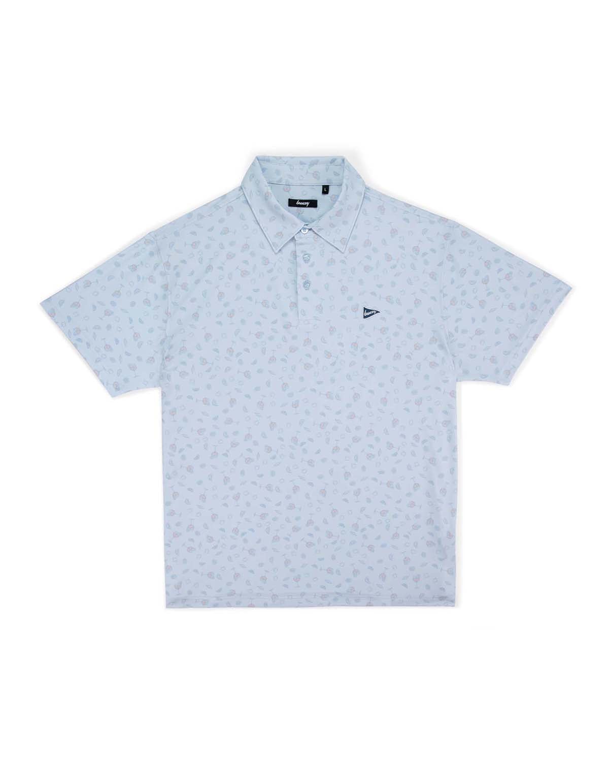 The Sips & Spritz Polo | Breezy Golf | Performance Golf Apparel