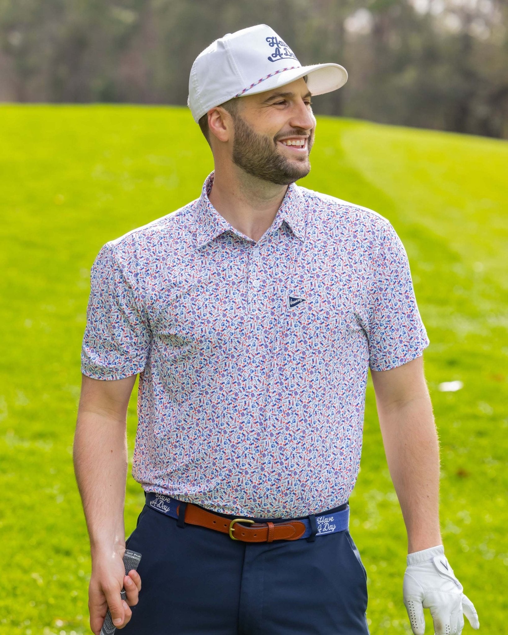 The Have an Opening Day Polo - Breezy Golf