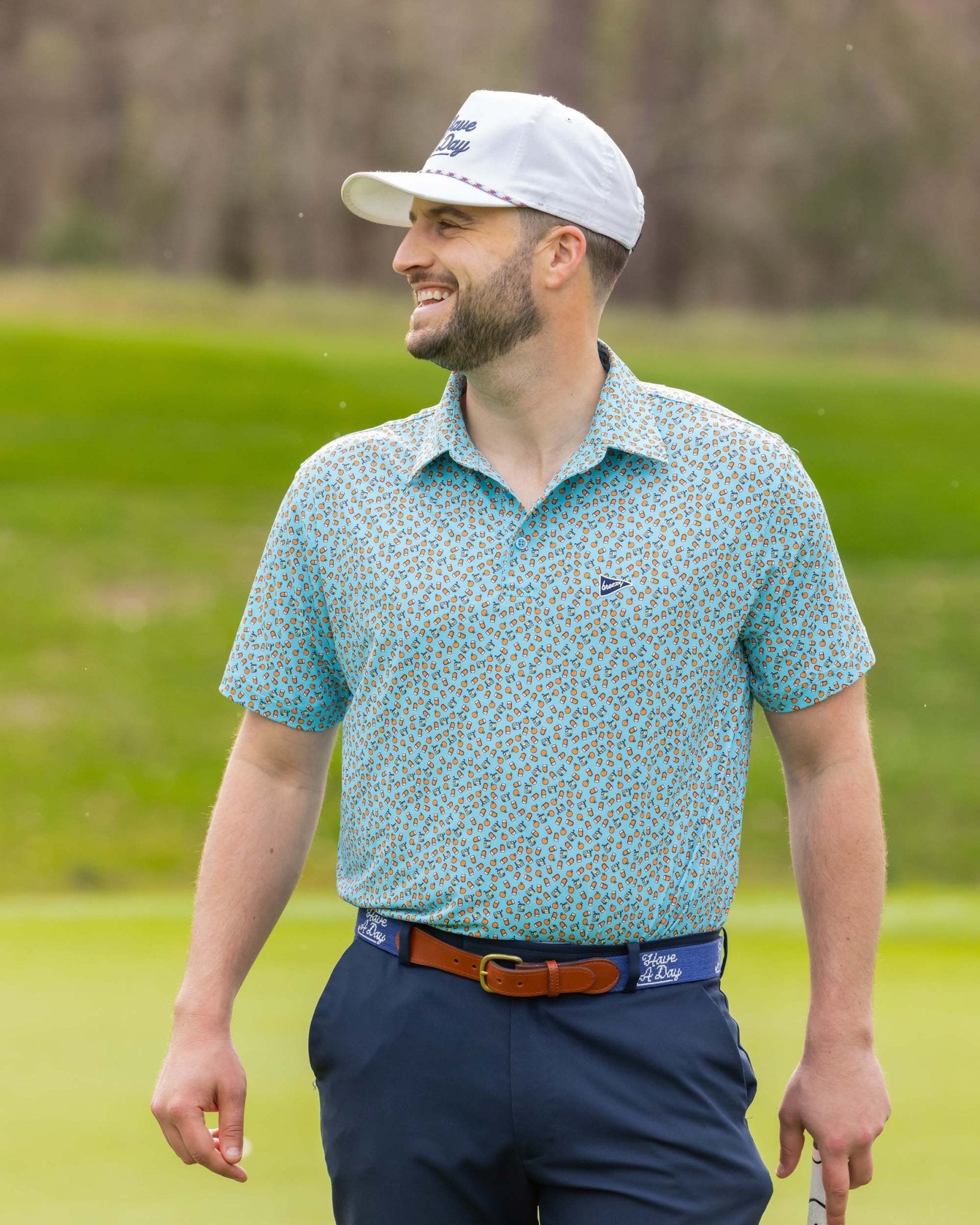 The Joey Juice Polo | Breezy Golf | Performance Golf Apparel