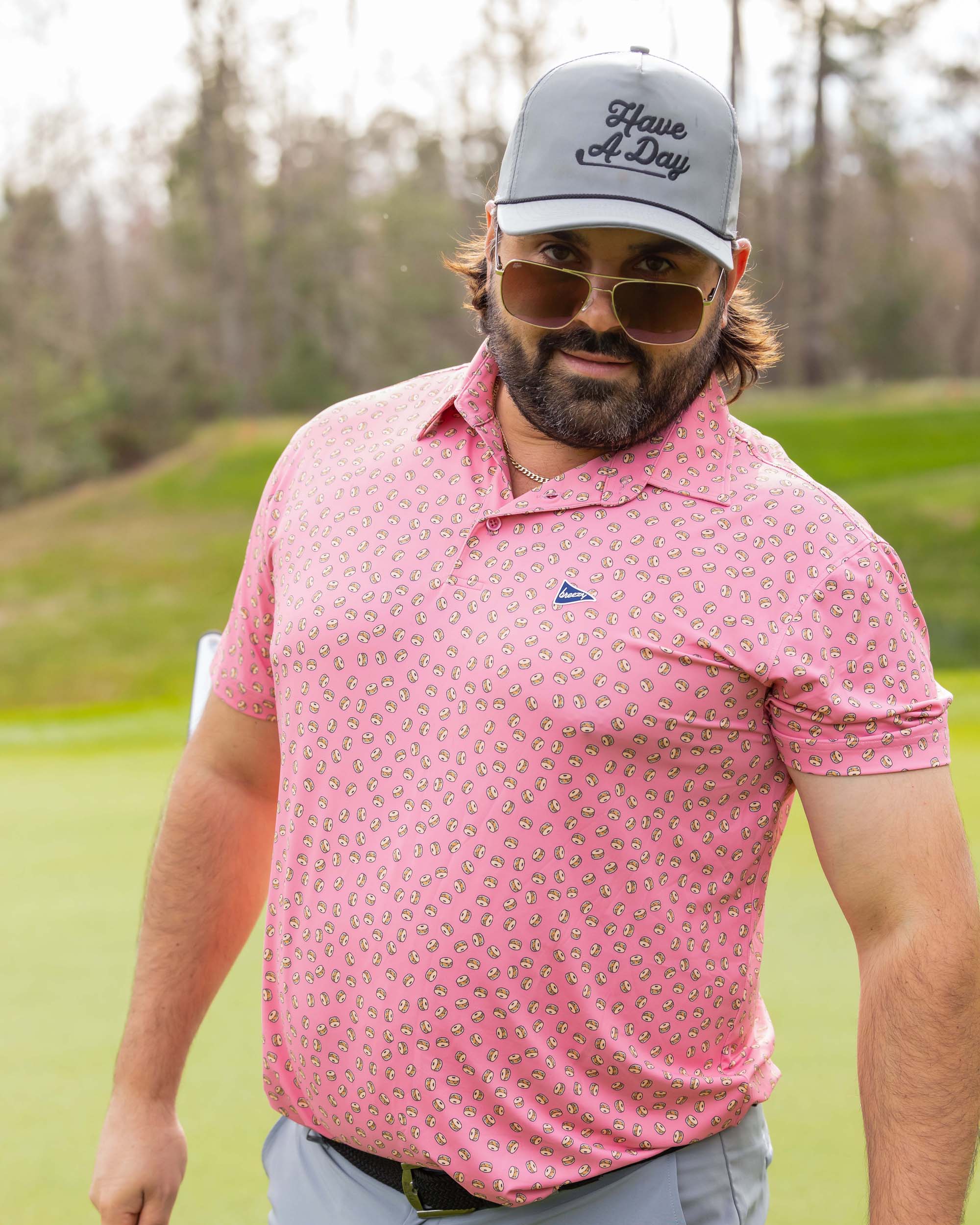 The Bobby Bagels 3.0 Polo | Breezy Golf | Performance Golf Apparel