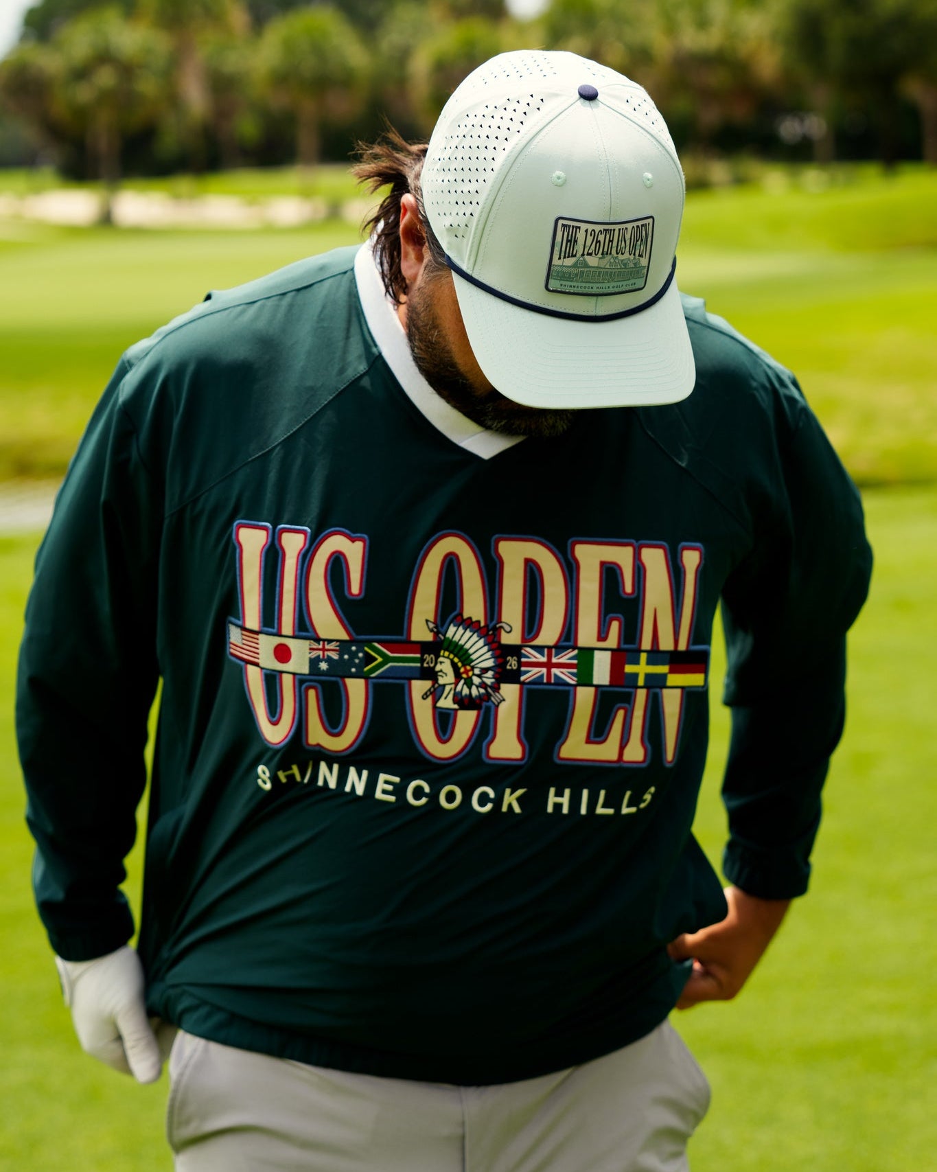 The U.S. Open 1895 Perforated Performance Hat - Breezy Golf