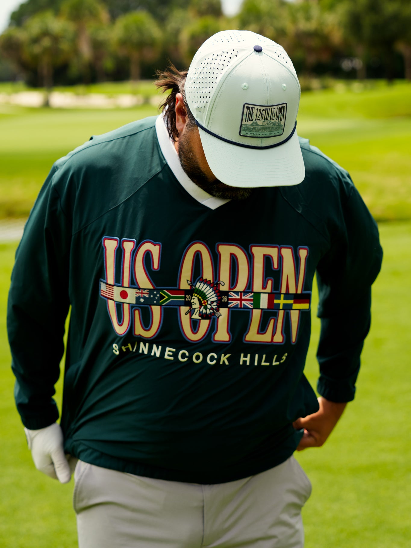 The U.S. Open 1895 Perforated Performance Hat - Breezy Golf