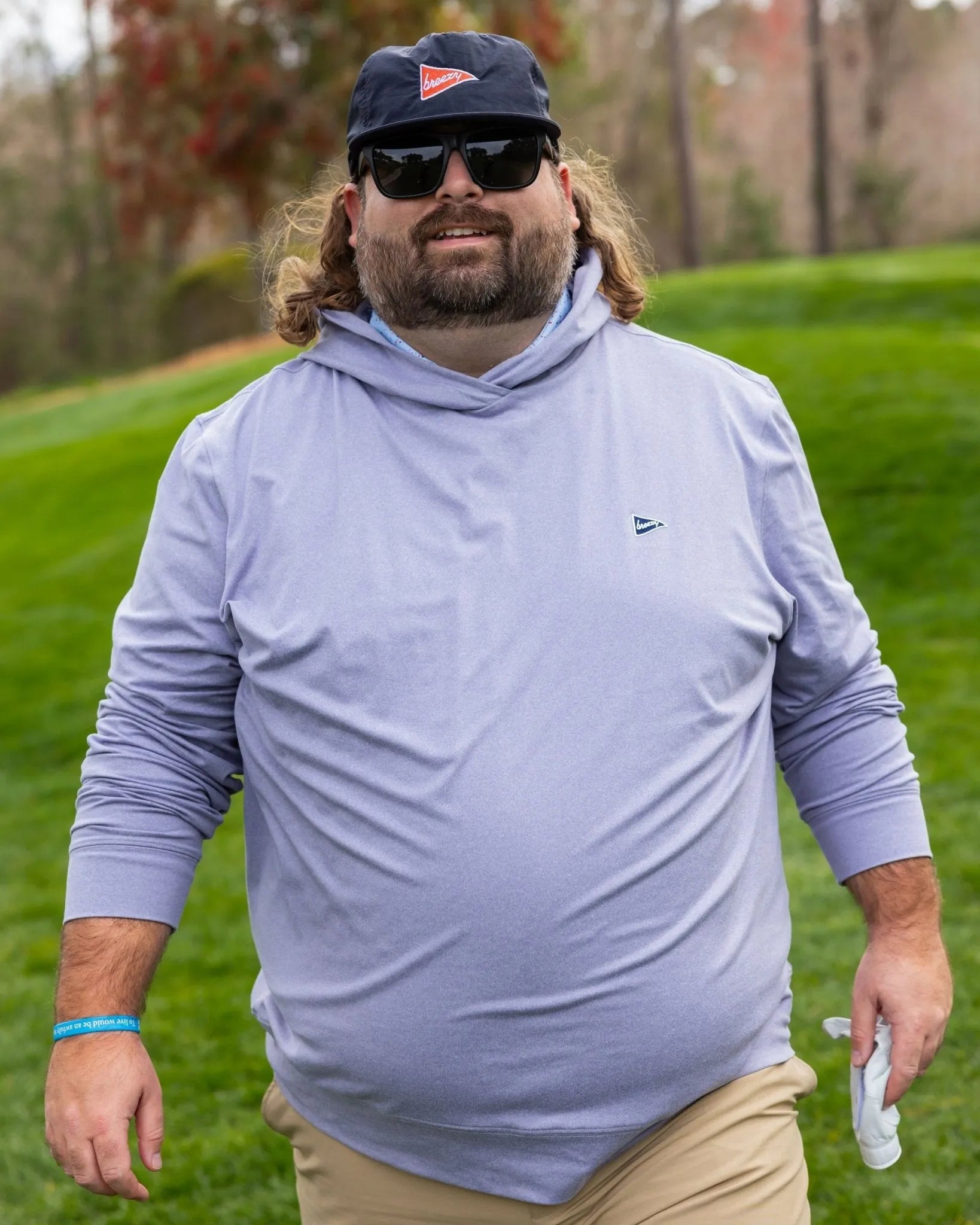 The Gimme Hoodie Pale Lavender - Breezy Golf