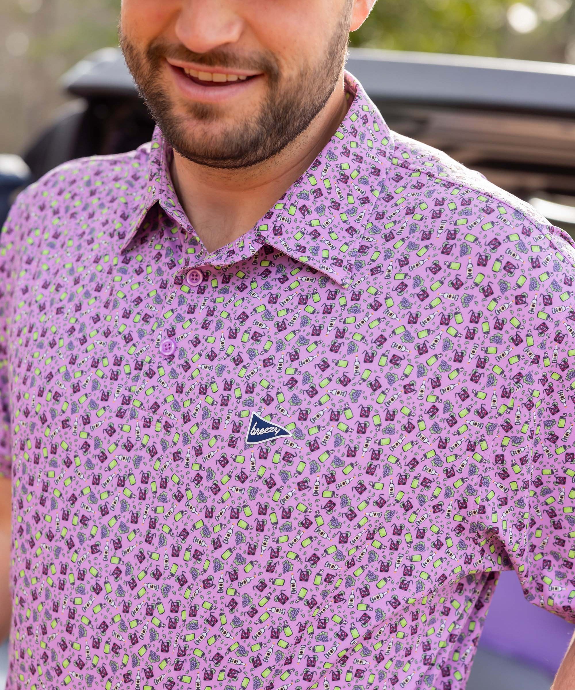 The Double Transfusion 2.0 Polo - Breezy Golf