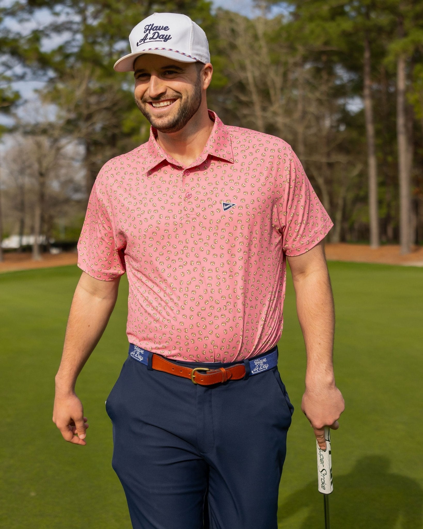 The Bobby Bagels 3.0 Polo | Breezy Golf | Performance Golf Apparel