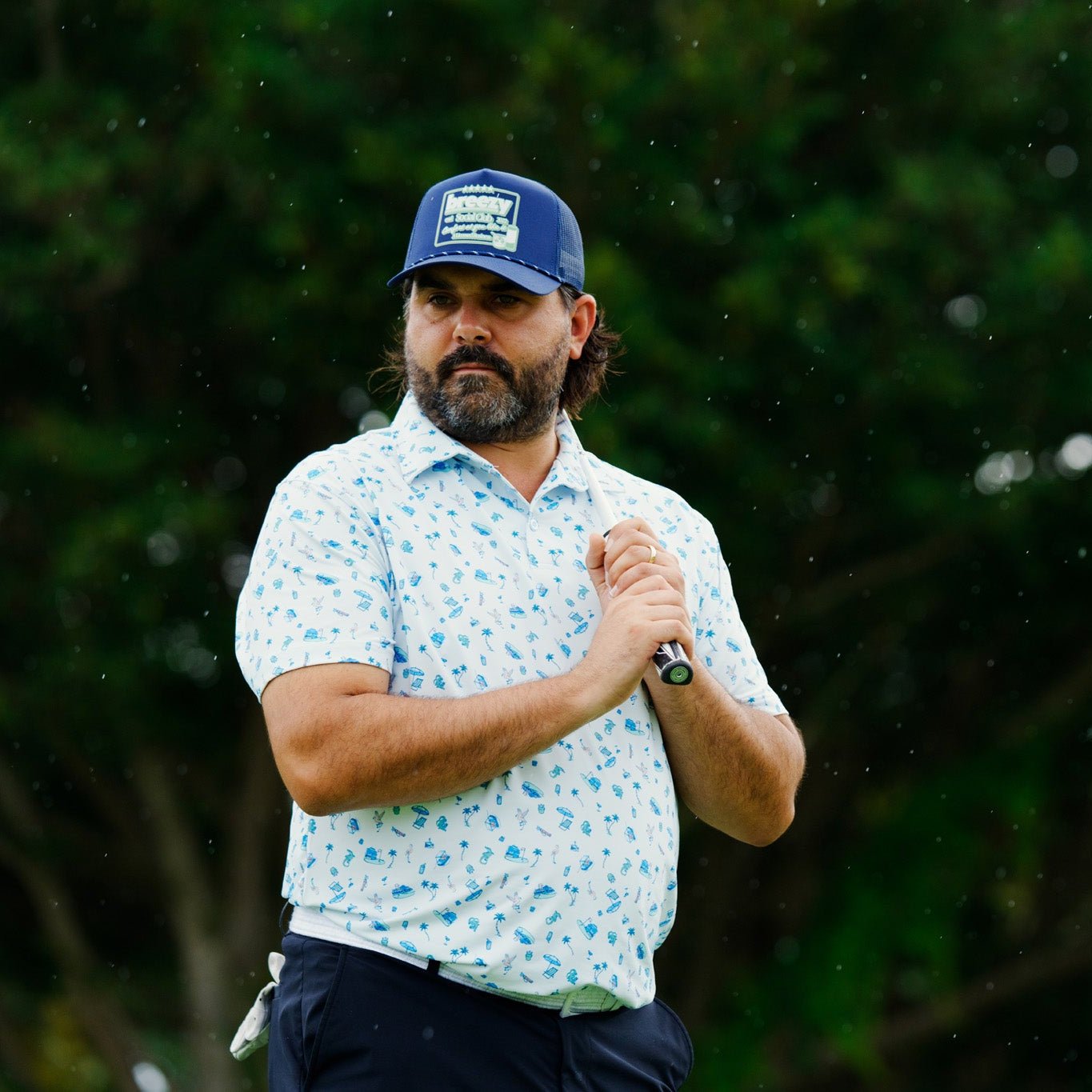Breezy Social Club Meshback Trucker - Breezy Golf