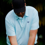 Have A Day Shield Meshback Hat Black - Breezy Golf
