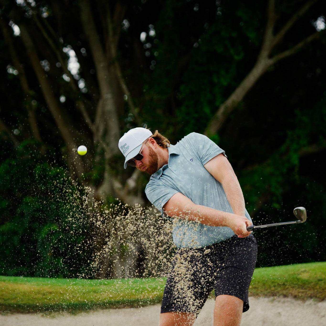 Have A Day Rope Hat Gator Green | Breezy Golf | Performance Golf Apparel
