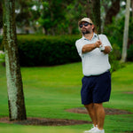 Have A Day Shield Meshback Hat Sand - Breezy Golf