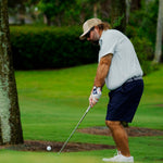 Have A Day Shield Meshback Hat Sand - Breezy Golf