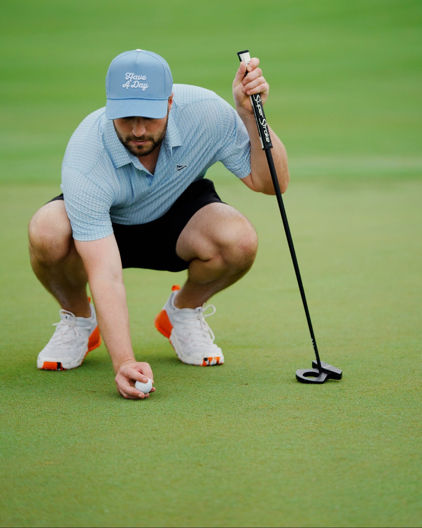 Have A Day Rope Hat Eternal Blue - Breezy Golf