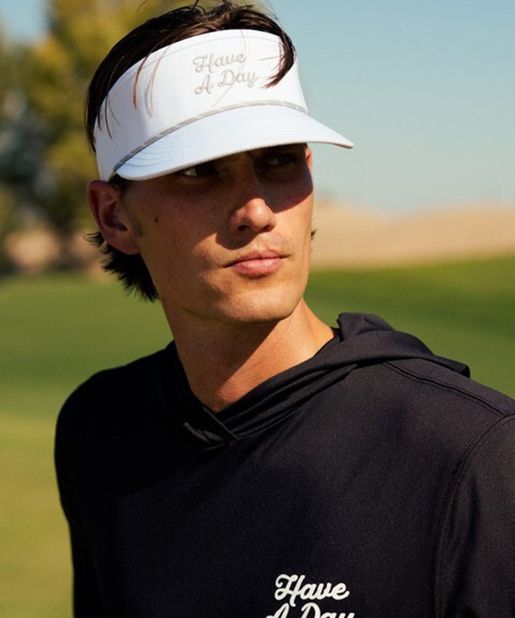 Have A Day Rope Visor White - Breezy Golf