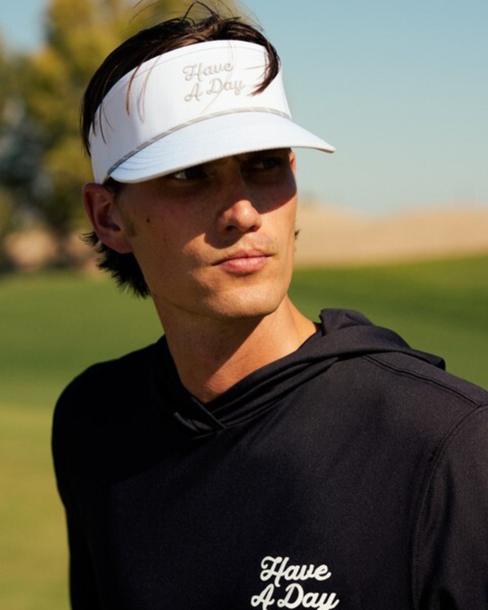 Have A Day Rope Visor White - Breezy Golf