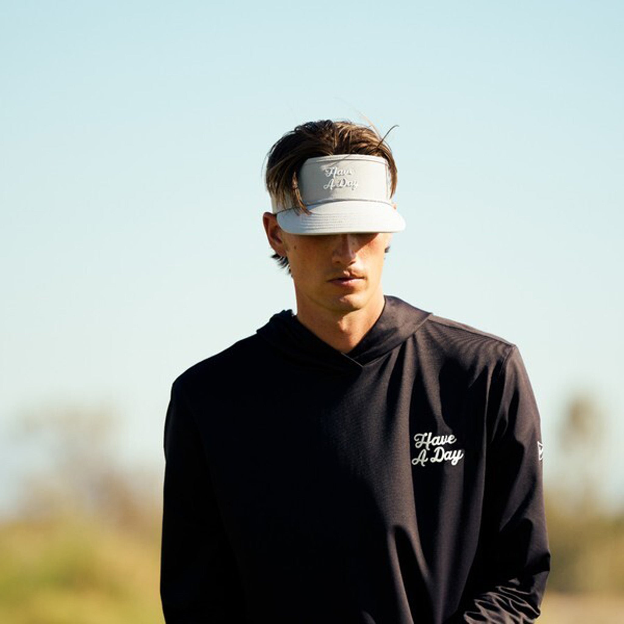 Have A Day Rope Visor Grey | Breezy Golf | Performance Golf Apparel