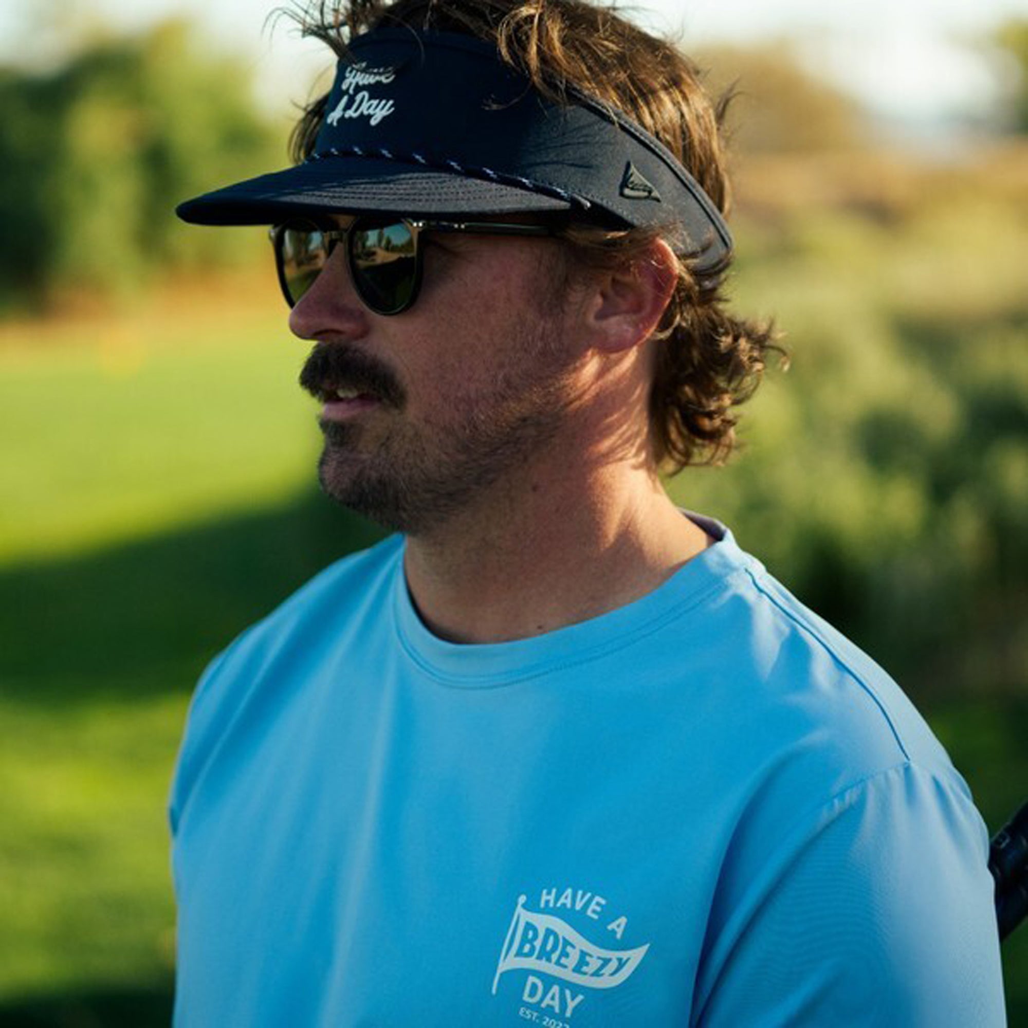 Have A Day Rope Visor Navy