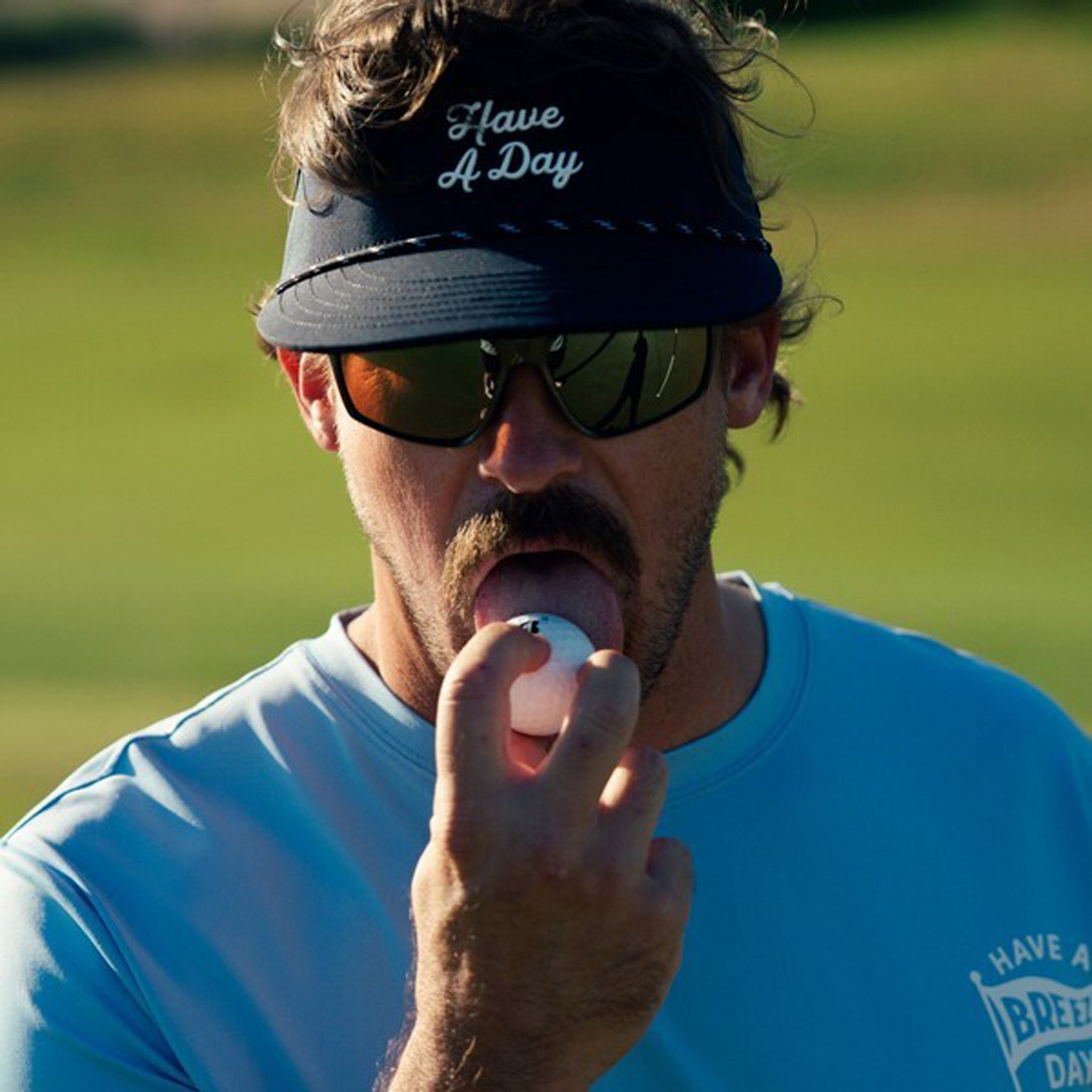 Have A Day Rope Visor Navy | Breezy Golf | Performance Golf Apparel