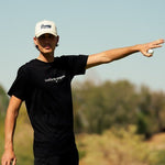 Breezy Workmans Unstructured Script Hat Off White - Breezy Golf