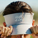 Have A Day Rope Visor Grey - Breezy Golf