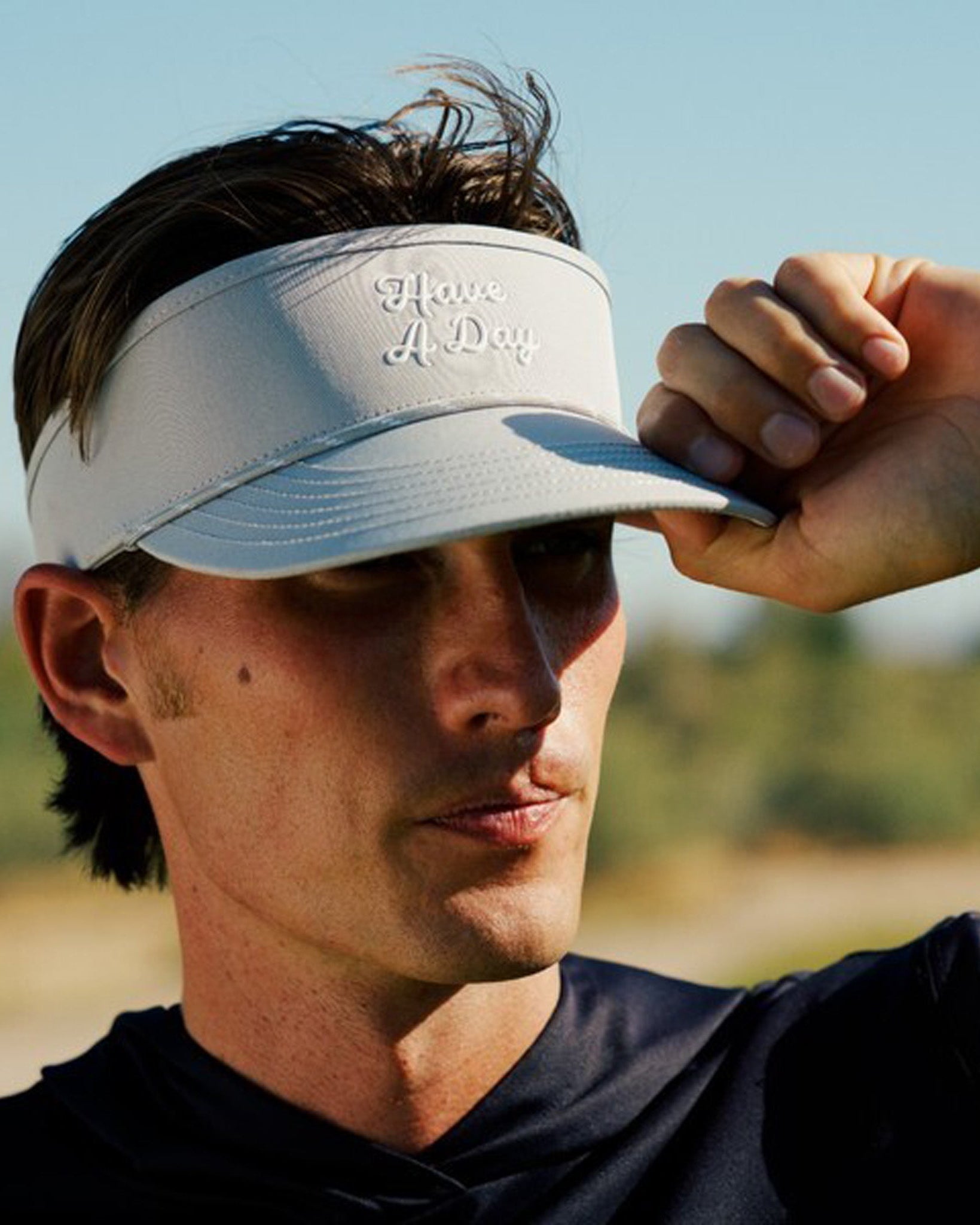 Have A Day Rope Visor Grey - Breezy Golf