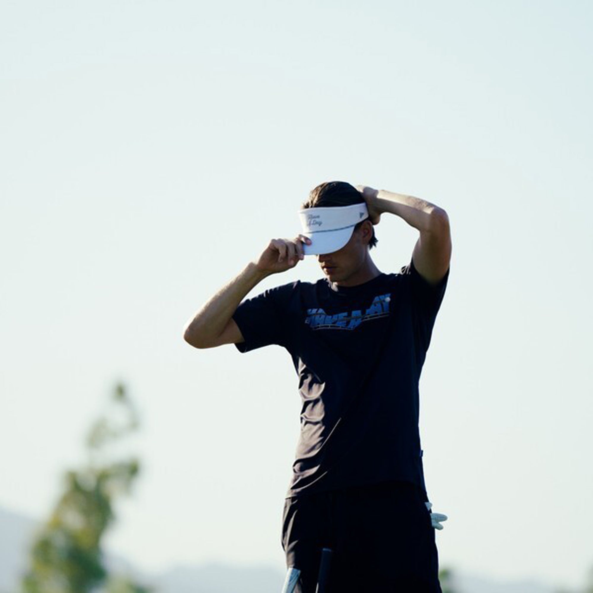 Have A Day Rope Visor White