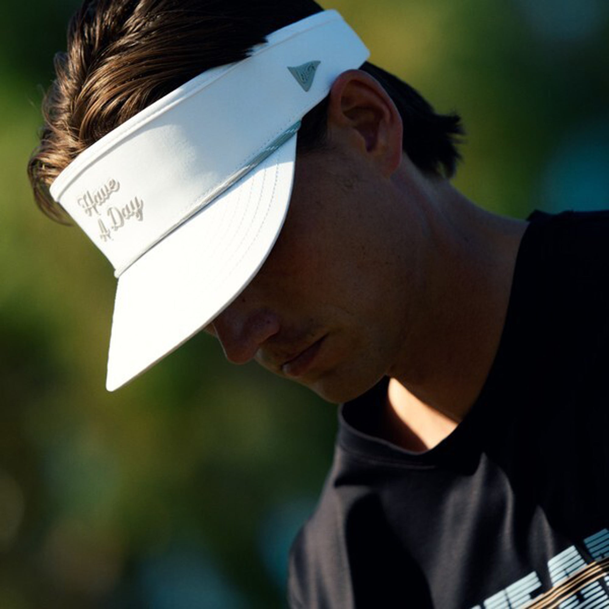 Have A Day Rope Visor White