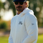Range Hoodie White - Breezy Golf