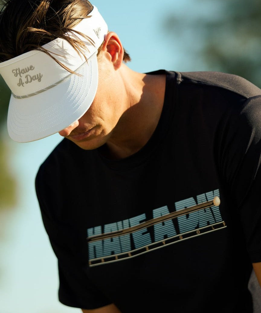 Range Tee Black - Breezy Golf